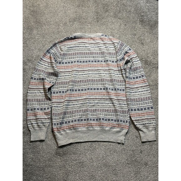 Barbour Beacon Brand Nordic Style Men's Cashmere Blend Sweater Size M - Picture 7 of 7